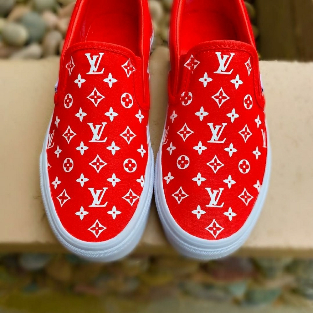 Slide on vans custom